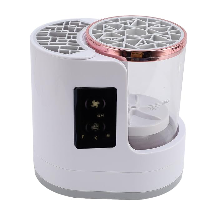3 in 1 Electric Makeup Brush Cleaner, Automatic Makeup Brush Washer with High Speed Rotating Water Flow and Drying Stand, for Home Cosmetic Brush Cleaning