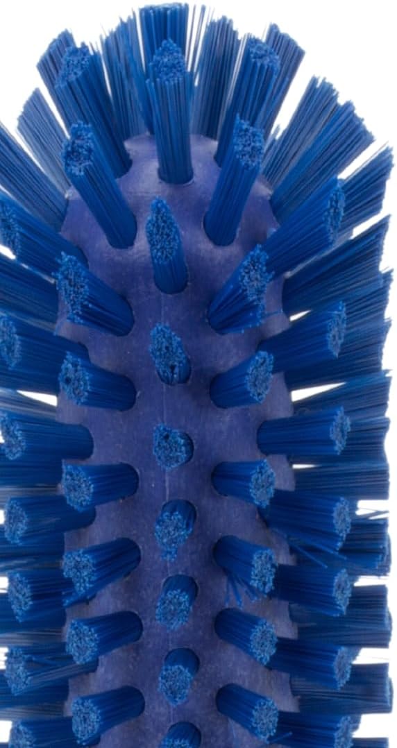 SPARTA Multi-Purpose Valve Brush Pipe Brush, Round Brush with Polyester Bristles, Color Coded for Commercial Cleaning, Kitchen, Restaurant, Bathroom, Plastic, 5.7 X 2 X 5.7 Inches, Blue