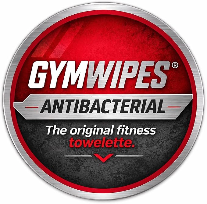 GymWipes Antibacterial Wipes by 2XL Corporation, Towelettes Bucket Refill - Clean, Deodorize & Kills Bacteria, Viruses & Fungi