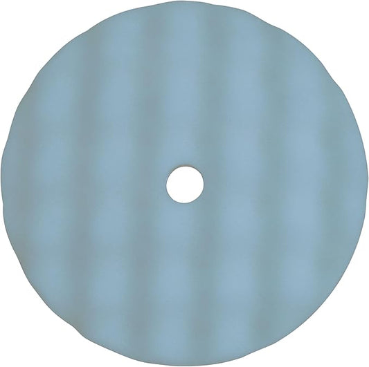 Wizards Ultra Buffing Pad - Removes Swirls and Provides a Smooth Finish - Soft Density US Foam with Recessed Back Grip Hold - Works with All Swirl Removing Auto Detailing Supplies - ‎8" x 1.5"