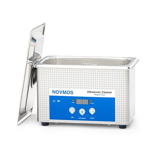 Ultrasonic Cleaner, 900ml Ultrasonic Jewelry Cleaner,Ultrasound Cavitation Machine Sonic Cleaner with Digital Timer for Cleaning,Jewelry, Parts,Dental Tool,Lab,Eyeglasses,etc.