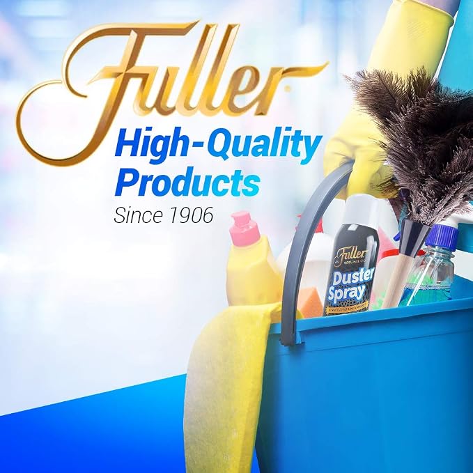 Fuller Brush Duster Spray – 15.5 oz Multi Surface Dust Removing Sprayer - Safe Household Cleaning for Floors, Furniture, Blinds & Car Interiors (Pack of 1)