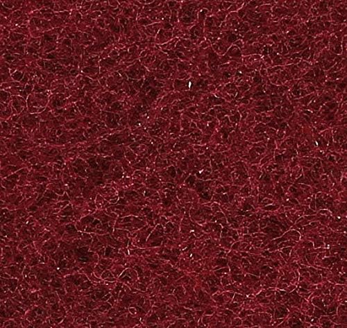 Non-Scratch Cellulose Sponge Kitchen Scrub Sponge with Scouring Pad Set, Good for Non-Stick Cookware Frying Pan, Pot, Counter Top, Sink Scrubbing, Kitchen Scrubbers, Pack of 1, Red/Pink