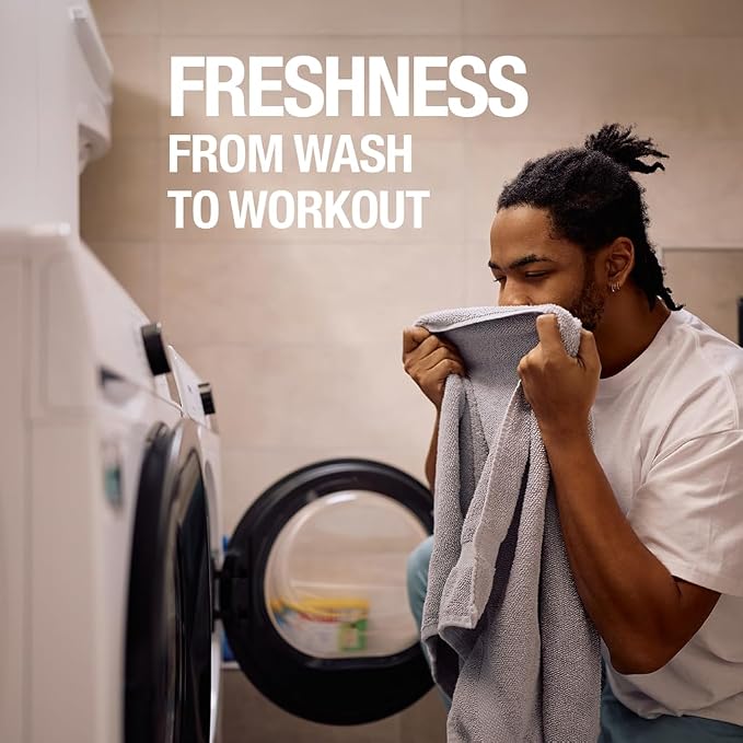 HEX Performance Laundry Detergent, Lavender Scent, 100 Loads (50ld Pack of 2) – Concentrated Activewear Detergent for Odor Removal, Sweat & Residue, HE Compatible, Eco-Friendly, Biodegradable Formula