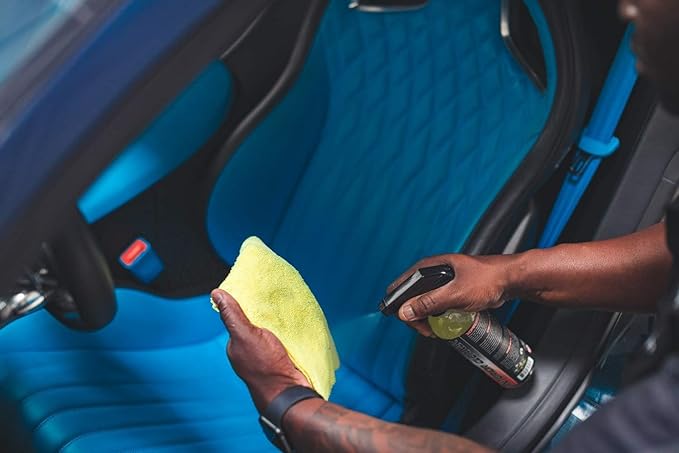 P & S PROFESSIONAL DETAIL PRODUCTS Xpress Interior Cleaner – Safe for Leather, Vinyl, Plastic & More, Removes Dirt, Grease & Oil, No Residue, Fresh Scent, No Dilution Needed - 32 Oz.