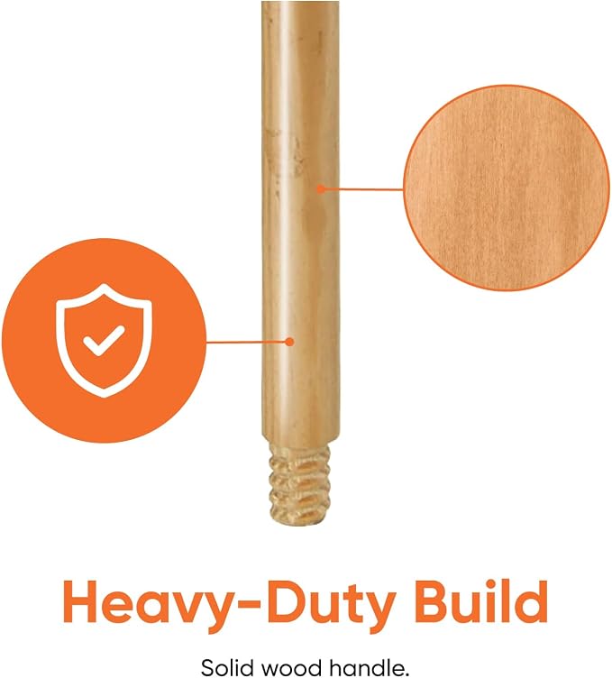 Superio 2 Pack 48" Wood Handle