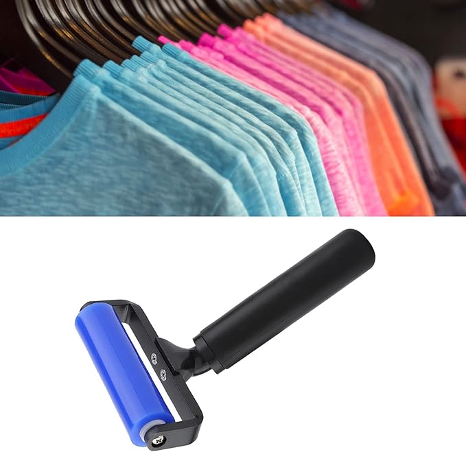 Dust Removal Roller,Sticky Lint Roller with Cover Reusable Washable Travel Dust Picker Cleaner Remover Brush Value Set for Clothes, Pet,Hair,Debris,Bedroom, Living Room, Office(4 inches)