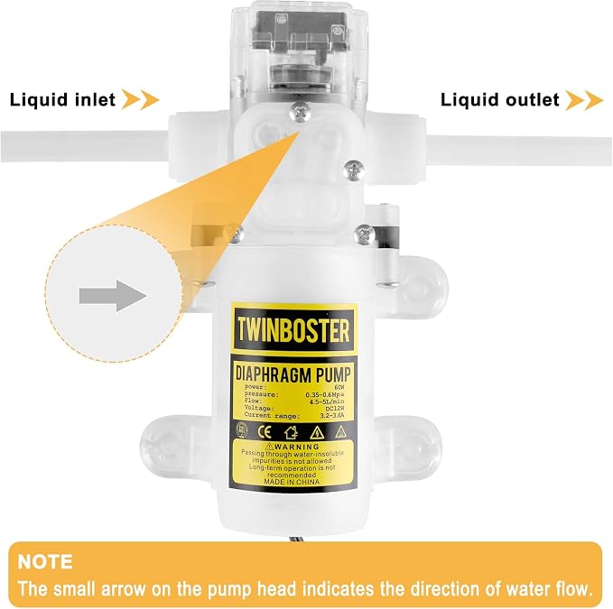 Household Electric Wine Transfer Pump 100-230V Speed Adjustable Food Grade Self-Priming Beer Pump Ideal for Pumping Wine Beverages Filter (Wine Transfer pump)