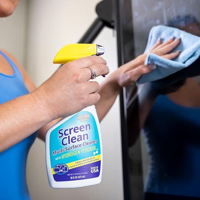 Invisible Glass 92013-4PK 16-Ounce Screen Clean Multi-Surface Cleaner Perfect for Touch Screens, Smart Phones, Tablets, Laptops, Glass, and Electronics, Pack of 4