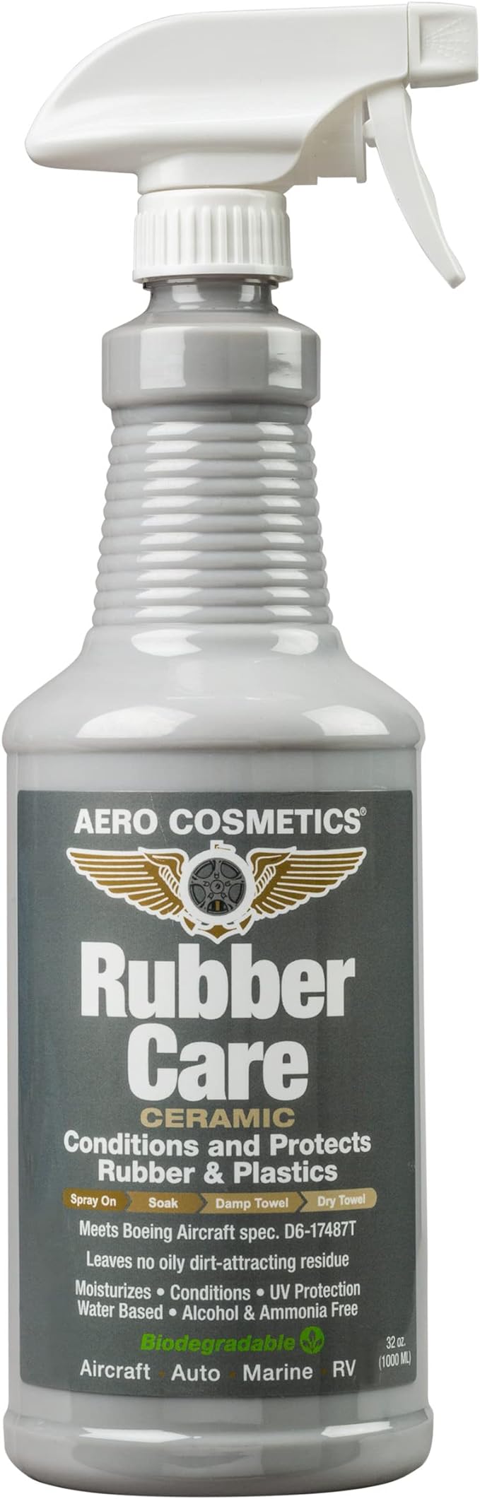 Tire Soap Degreaser & Rubber Care Tire Dressing Bundle 32oz