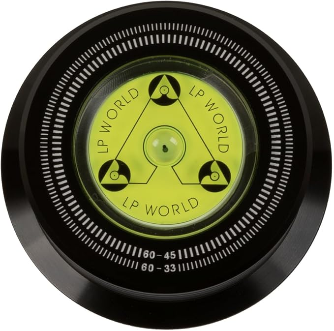 Deco Gear Vinyl Care Turntable Bundle: Cleaning Kit + Stroboscope + Record Stabilizer + Audio-Technica Record Care Solution
