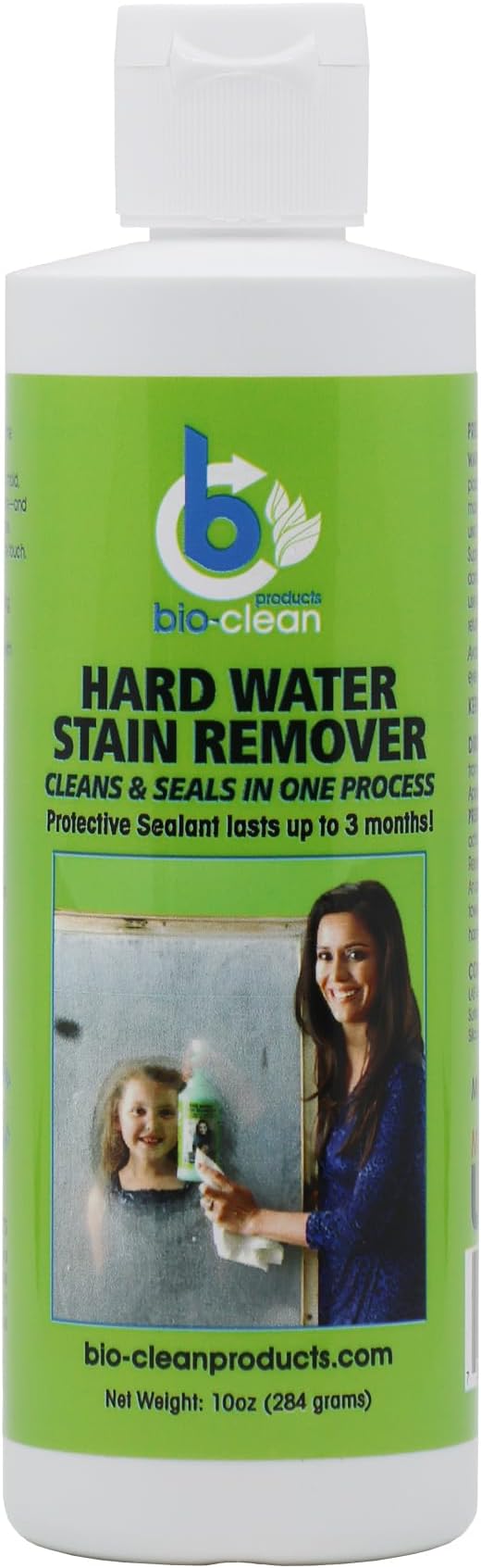 Bio-Clean Products Hard Water Stain Remover, 10 Fl Oz (Pack of 1), Green, 10 Ounce