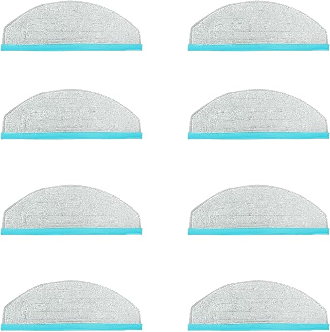 Replacement Mop Pads for Yeedi by ECOVACS Cube Robot Vacuum: 9Pack | Washable and Reusable Soft Mopping Pad, Parts, Accessories