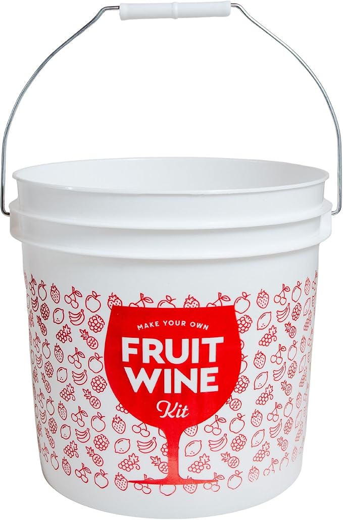 Craft A Brew - Fruit Wine Making Kit - Easy for Beginners - At Home Wine Making Kit - Includes Ingredients & Reusable Equipment - Use Any Fresh, Frozen or Fruit Juice - Makes Up to 20 1-gallon Batches