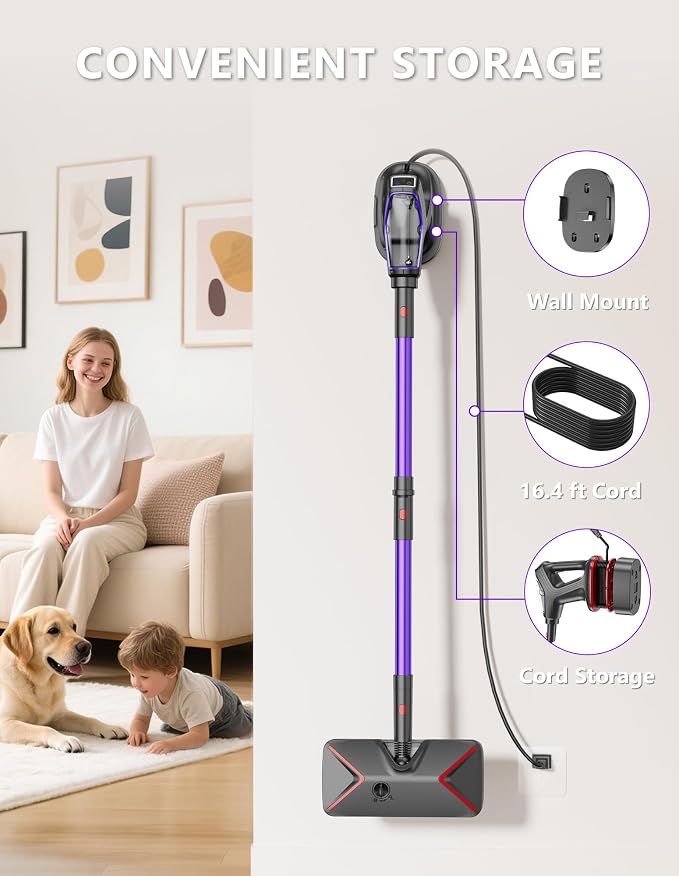 Heavy Duty Steam Mop for Floor Cleaning – All-in-One Detachable Handheld Steam Cleaner for Hardwood, Tile, Grout & Windows – Multipurpose Steamer for Home, Furniture, Walls & Decks