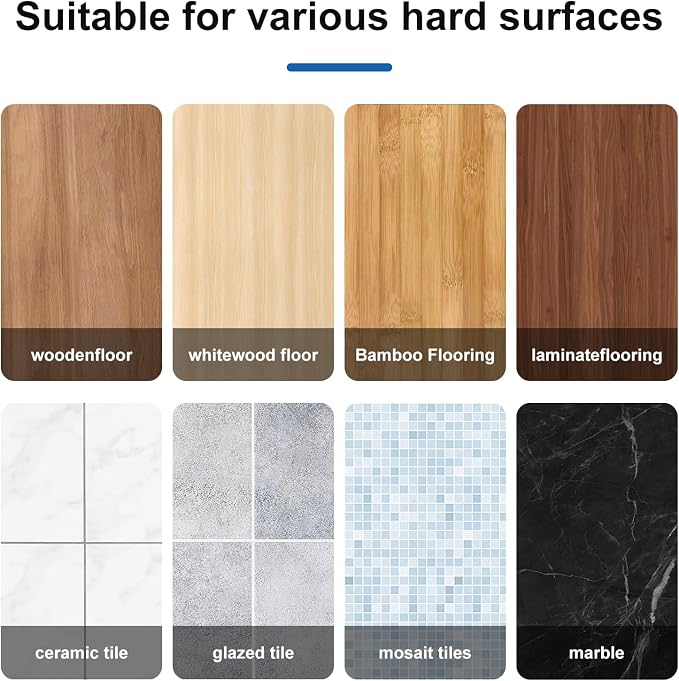 Vacuum Mop Roller Brushes and Filter Replacement Parts Compatible with Tineco Ifloor 3 Series, Floor One S3 Series, Ifloor 5 Breeze，The Set Includes 3 Roller Brushes 6 Filters and 2bottle solution