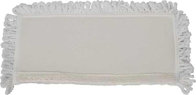 Harper Live.Love.Clean. Bamboo 2-in-1 Smooth Surface Wet/Dry Dust Mop with (2) Washable Pads for Cleaning Dust, Pet Hair & Fine Dry Dirt