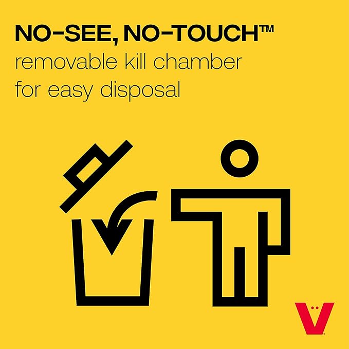 Victor M250SSR-2 Indoor Electronic Humane Mouse Trap - No Touch, No See Electric Mouse Trap - 2 Traps