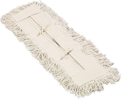 SPARTA Flo-Pac Dust Mop Tie Back for Cleaning, 24 X 5 Inches, Tan