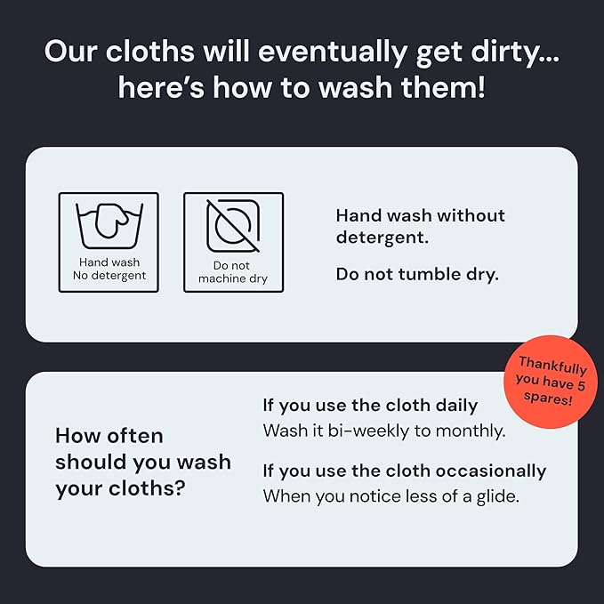 Elite Tech Gear Large Microfiber Cleaning Cloth (6-Pack) - 1-pc 12" x 12" and 5-pc 6"x7" - Glasses Cleaning Cloth for TV Screens, Camera Lenses and Tablets (Blue)