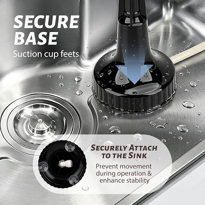 Blender Container Rinser, Portable Glass BlenderCleaning Rinser Cup Glass Washer, Quick Cleaning, Ideal for Bar Smoothie Coffee Restaurant Home Kitchen