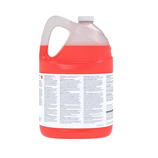 Diversey 101109753 Stride Citrus Neutral Cleaner, Commercial Floor Cleaner, Citrus Scent, Concentrate, 1-Gallon