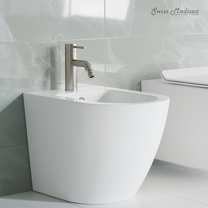 Swiss Madison Well Made Forever SM-DF81N Ivy Bidet Faucet in Nickel