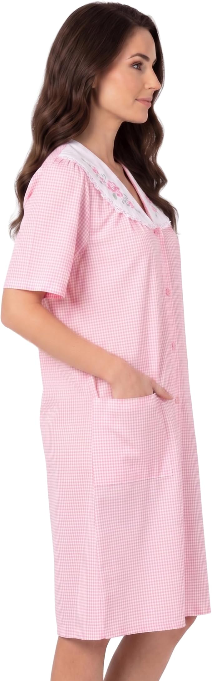 Dreamcrest Short Sleeve Duster Housecoat