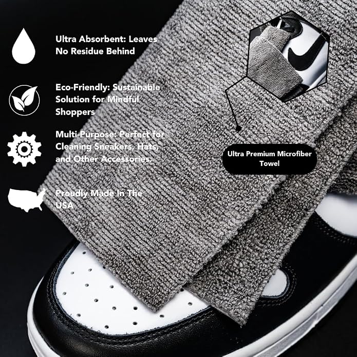 Blackline ELMT Hat Cleaning Kit — 5-in-1 Hat Cleaner for Baseball Caps, Cotton, Wool — Quick-Drying, US-Made, Cleans 50+ Hats