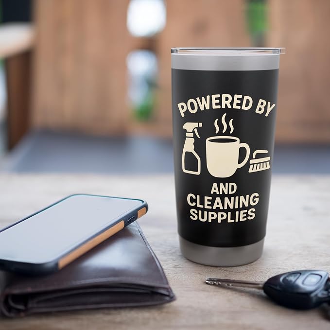 Coffee & Cleaning Supplies Daily Fuel Stainless Steel Insulated Tumbler