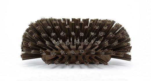 SPARTA Kettle Brush, Essential Scrubber with Flared Head for Cleaning Tanks and Kettles, 5.5" x 9.5", 2 Count, Brown