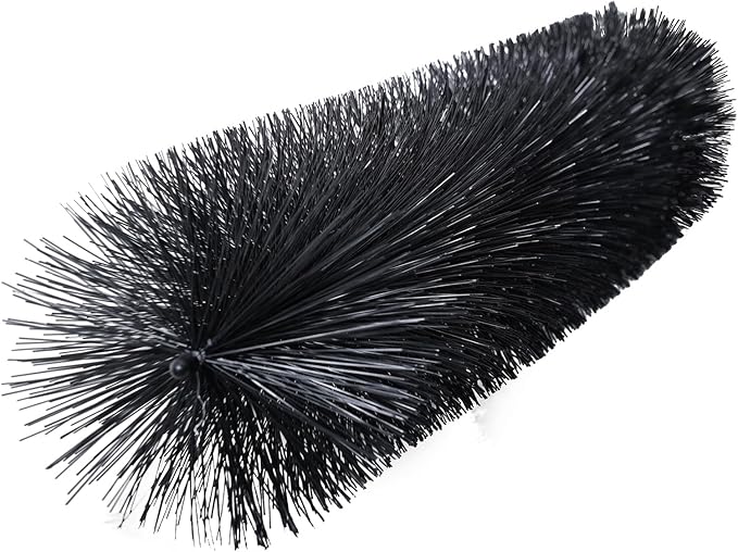 VEVOR Gutter Brush, 20 Pcs 5.25 in Dia. Gutter Cleaning Tools, 60 ft Extended Cleaner Brush for 5 in Raingutter, No Ladder Needed, for Easily Removing Leaves and Debris from Roof