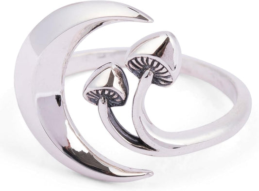 NINA DESIGNS Sterling Silver Rings - Adjustable Ring, Silver Jewelry for Women, 925 Sterling Silver, Gift for Women Women’s Rings