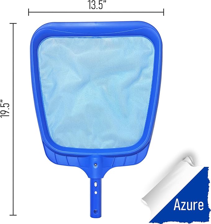 Pool Skimmer Net with Pool Brush