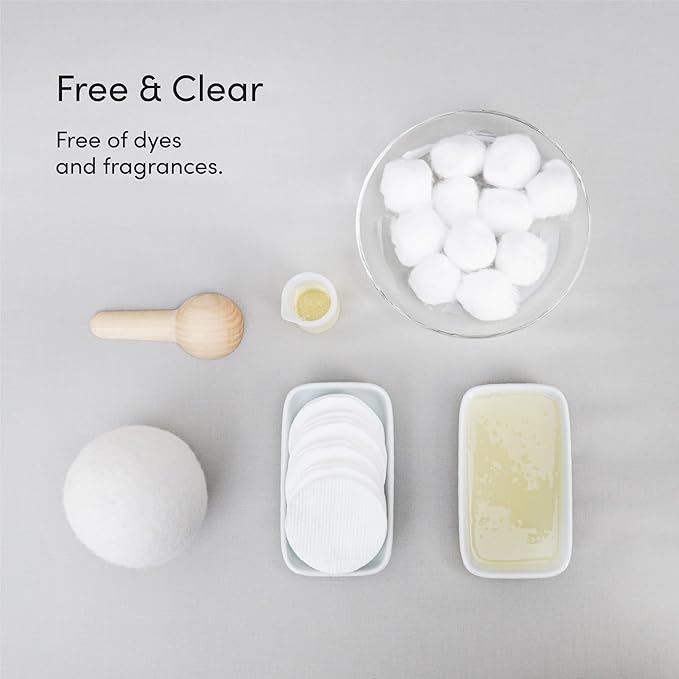 Dirty Labs | Bio-Liquid Laundry Detergent Starter Kit | Signature & Free & Clear | 2x 32 Loads (8.6 fl oz) | Hyper-Concentrated | High Efficiency & Standard Machine Washing | Nontoxic, Biodegradable