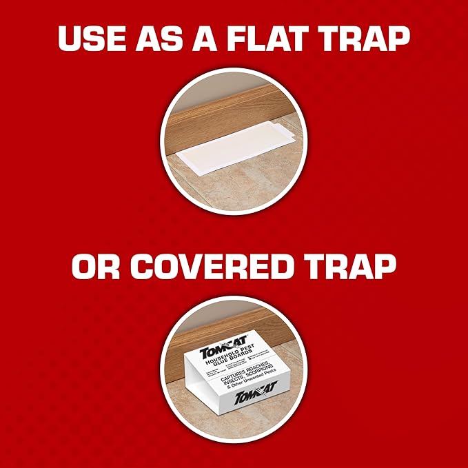 Tomcat Household Pest Glue Trap, 4-Pack