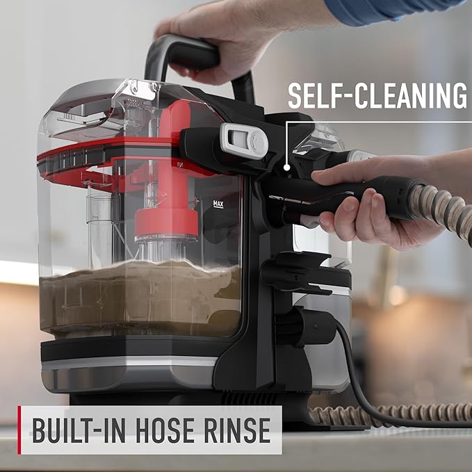 Hoover CleanSlate XL Deep Cleaning Spot Carpet Cleaner Machine, for Carpet and Upholstery, Car and Auto Detailer, FH15000V + 64 oz Auto Portable Solution, Fresh Scent, AH31718