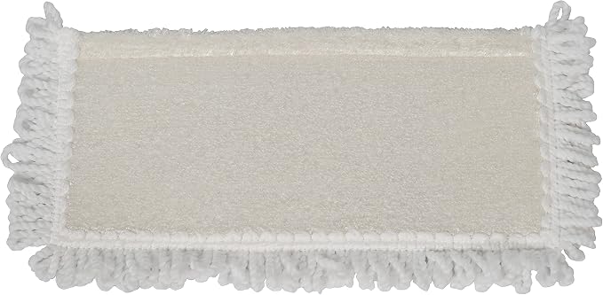Harper Live.Love.Clean. Bamboo 2-in-1 Smooth Surface Wet/Dry Dust Mop with (2) Washable Pads for Cleaning Dust, Pet Hair & Fine Dry Dirt