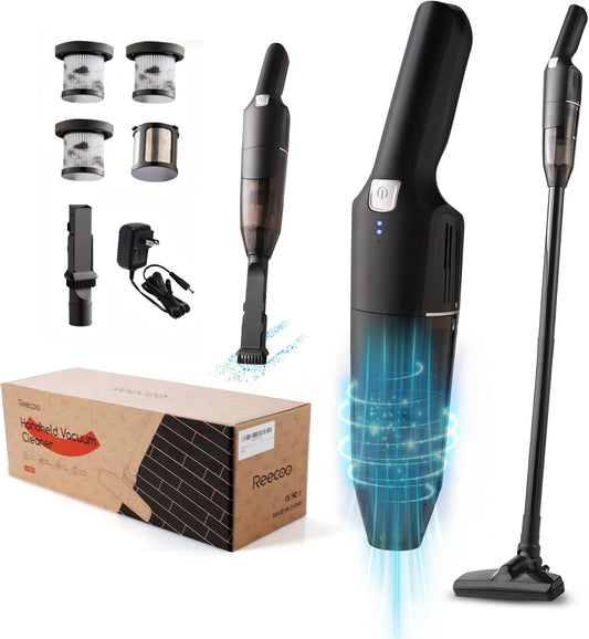 Cordless Stick/Handheld Vacuum Cleaner, 10-17Kpa 2-Level Powerful Suction,Fast Charging-Use Durable, Latest Household Vacuum Cleaners for Cleaning Flooring,Carpets,Car Seat,Sofas, Hair and Dust