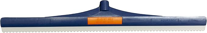 Midwest Rake 24" SpeedSqueegee, 40-45 Mil – Polymer Frame, Color Coded, Epoxy & Urethane Flooring Tool – SKU 47868