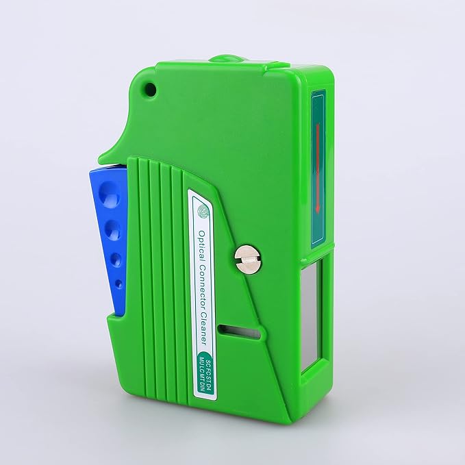 FTTH Optical Fiber Cable Cleaner Pen Tool Kit 2.5mm LC MU 1.25mm SC FC ST LC Connector Joiner Fiber Optic Cleaning Box Tool 500+ Cleans