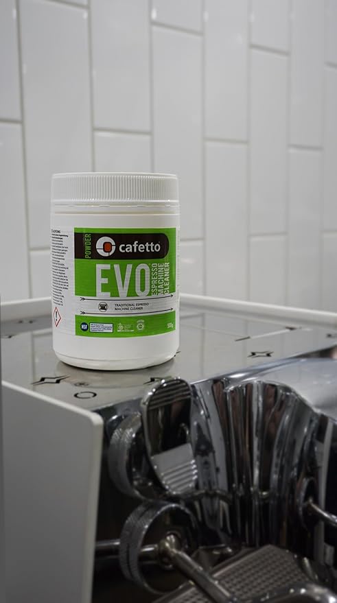 Cafetto Organic Espresso Machine Cleaner - Evo Powder 500 Gram