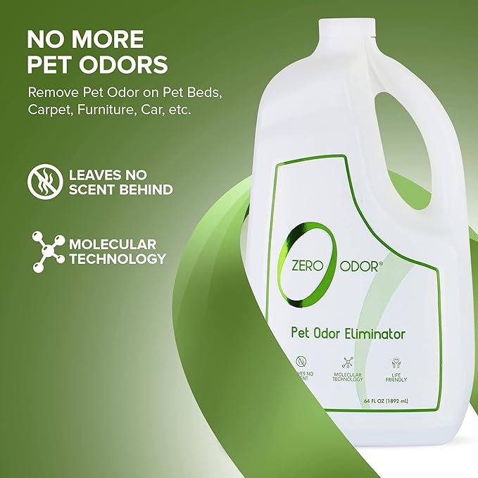 Zero Odor 64 oz. Pet Odor Eliminator Air Freshener Spray Refill PT1101408