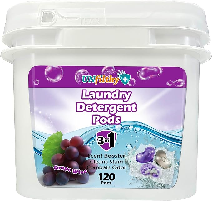 UNfilthy Concentrated Grape Wine Laundry Pacs (120)