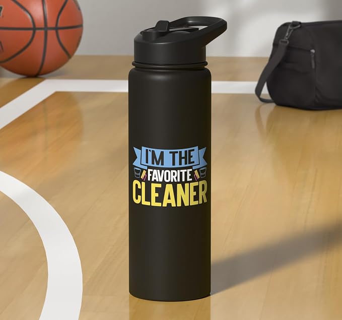 Im the favorite Cleaner Cleaning Stainless Steel Insulated Water Bottle