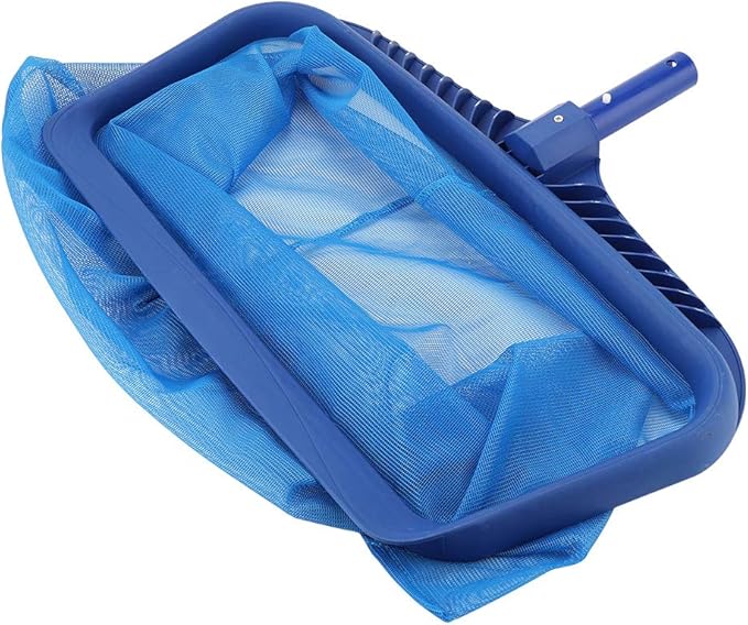 aqxreight Lightweight Leaf Skimmer Fine Mesh Net Deep Bag Swimming Pool Pond Tub Effectvie Tool Fine Net Lightweight Mesh Bag Allows Skimmer to Go Pool Skimmer Leaf Skimmer Pool