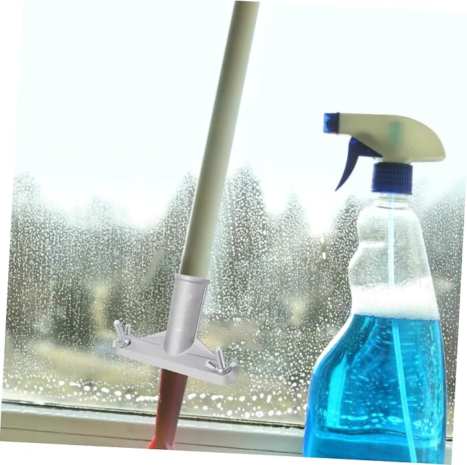 VILLCASE Handle Adapter for Poles Broom Handle Threaded Adapter for Mop Extension Pole Connector