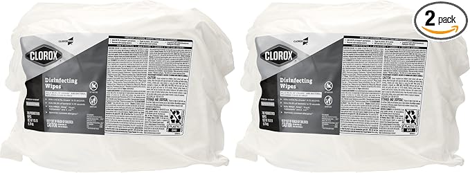 CloroxPro Clorox Disinfecting Wipes, Fresh Scent, 700 Count (Pack of 2)