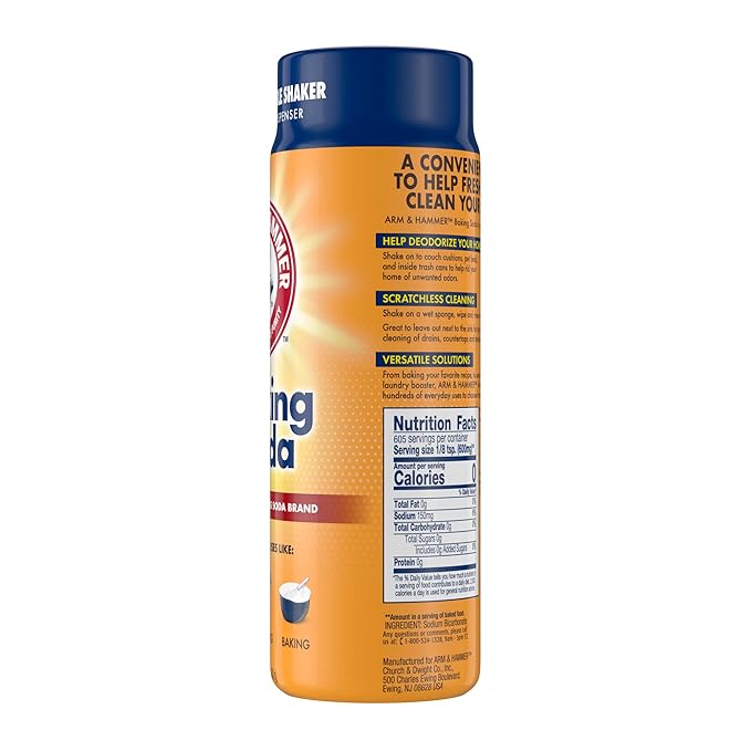 Arm & Hammer Pure Baking Soda Shaker - 12 Oz -,(Pack of 12)