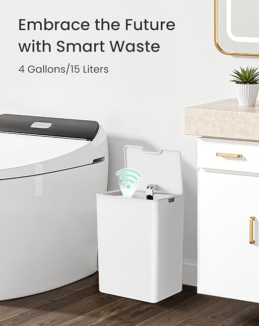 Cesun 4 Gallons and 5 Gallons Touchless Trash Can